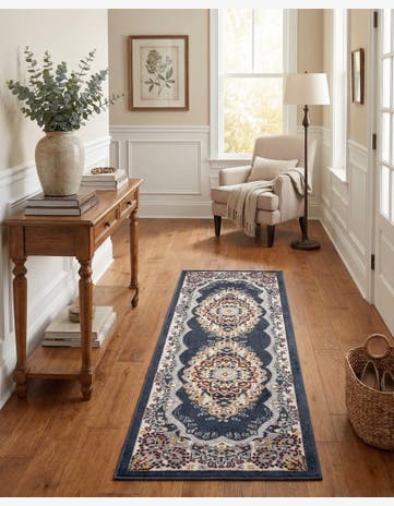2' x 6' Kamala Washable Runner Rug