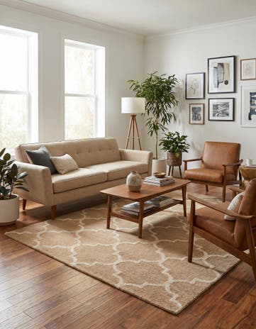 5' 1 x 7' 10 Luna Wool Rug