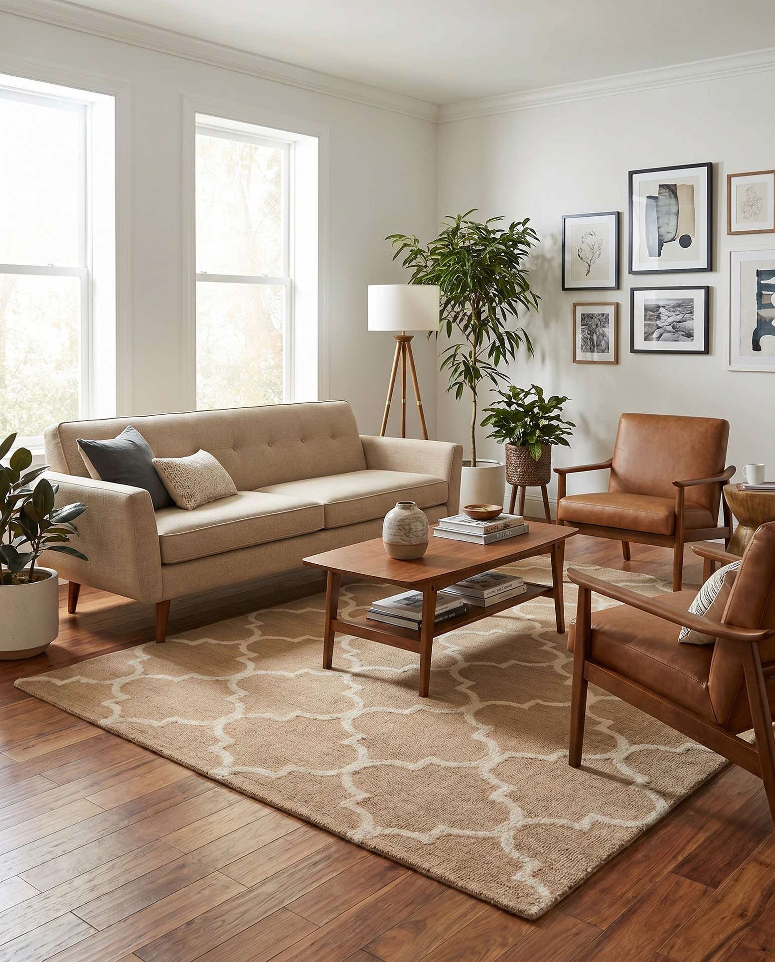 5' 1 x 7' 10 Luna Wool Rug