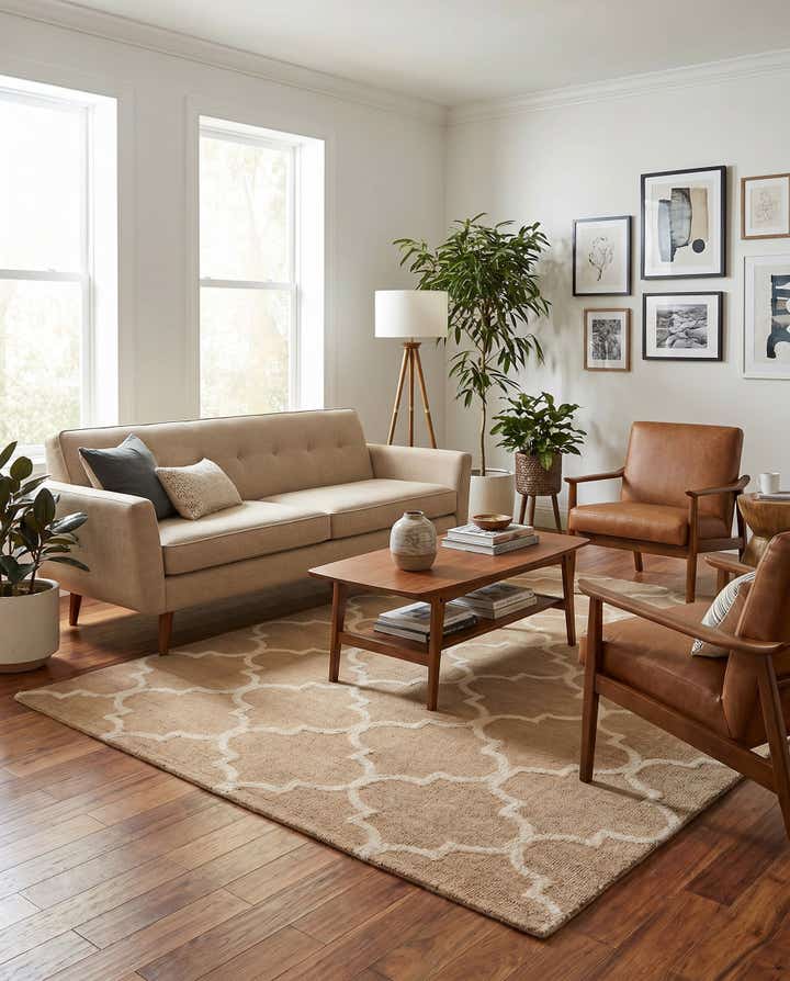 5' 1 x 7' 10 Luna Wool Rug