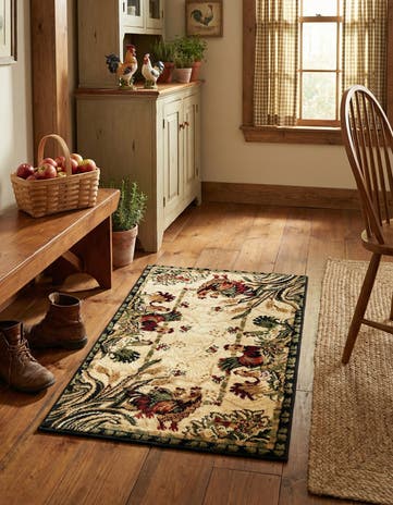 2' x 3' Pastoral Rug