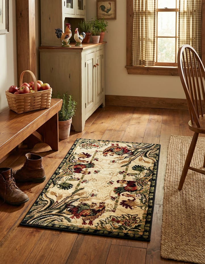 2' x 3' Pastoral Rug