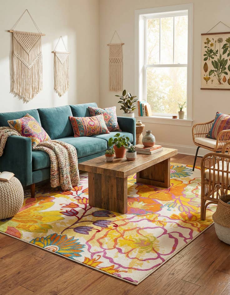 Detail image of 8' x 10' Tuscany Rug