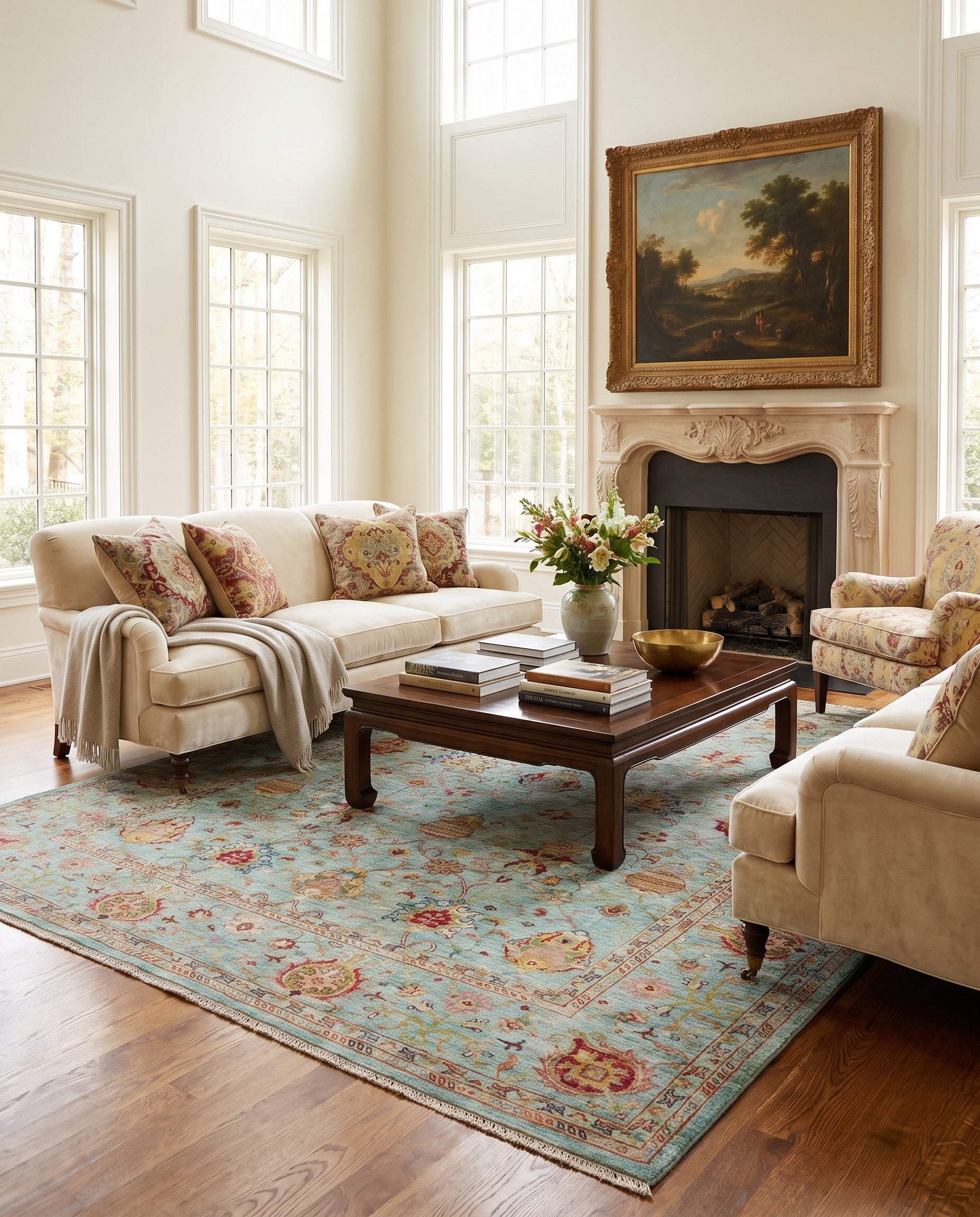 8' 3 x 10' Hand Knotted Ariana Rug