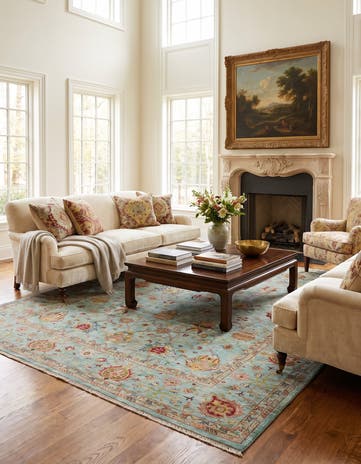 8' 3 x 10' Hand Knotted Ariana Rug