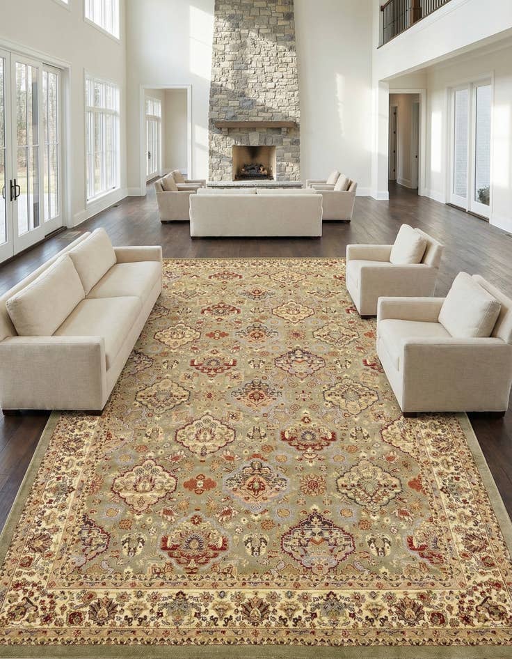 Detail image of 10' 6 x 16' 5 Classic Agra Rug