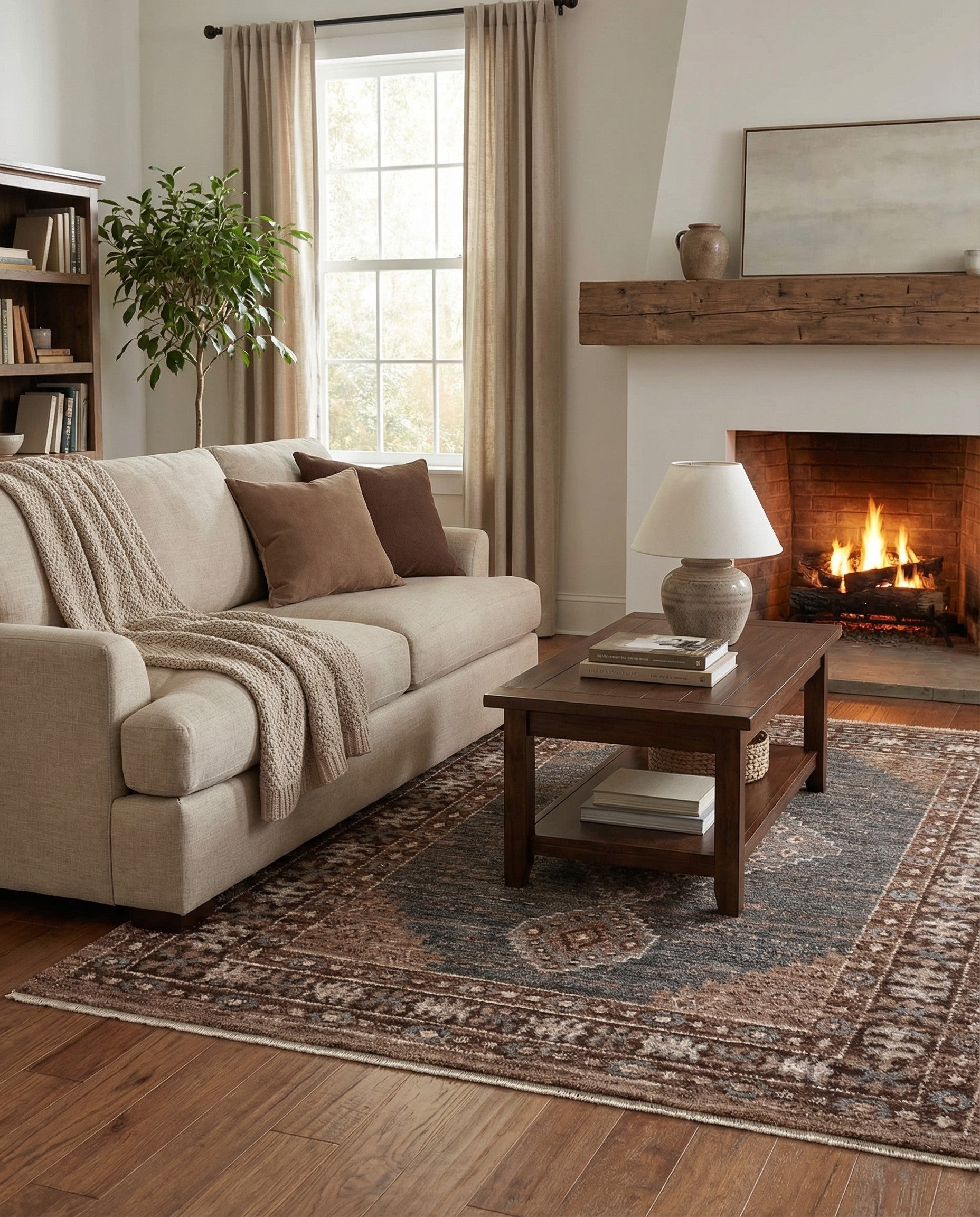 4' x 6' 3 Grand Tradition Rug