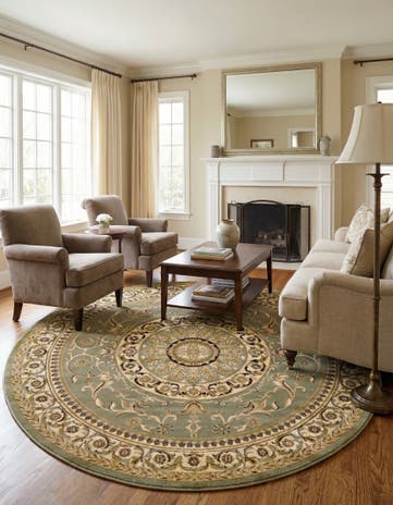 7' 10 x 7' 10 Chateau Round Rug