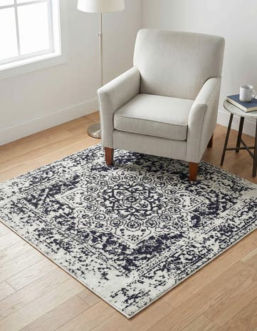 4' x 4' Arlington Square Rug