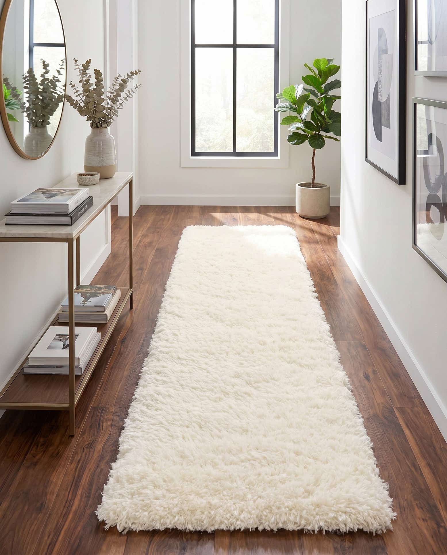 2' 7 x 12' Infinity Shag Runner Rug