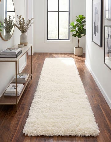 2' 7 x 12' Infinity Shag Runner Rug