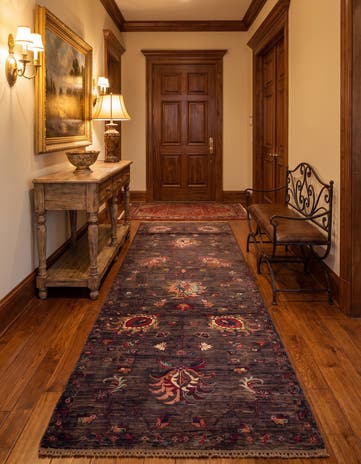 2' 11 x 8' 2 Hand Knotted Ariana Ziegler Runner Rug