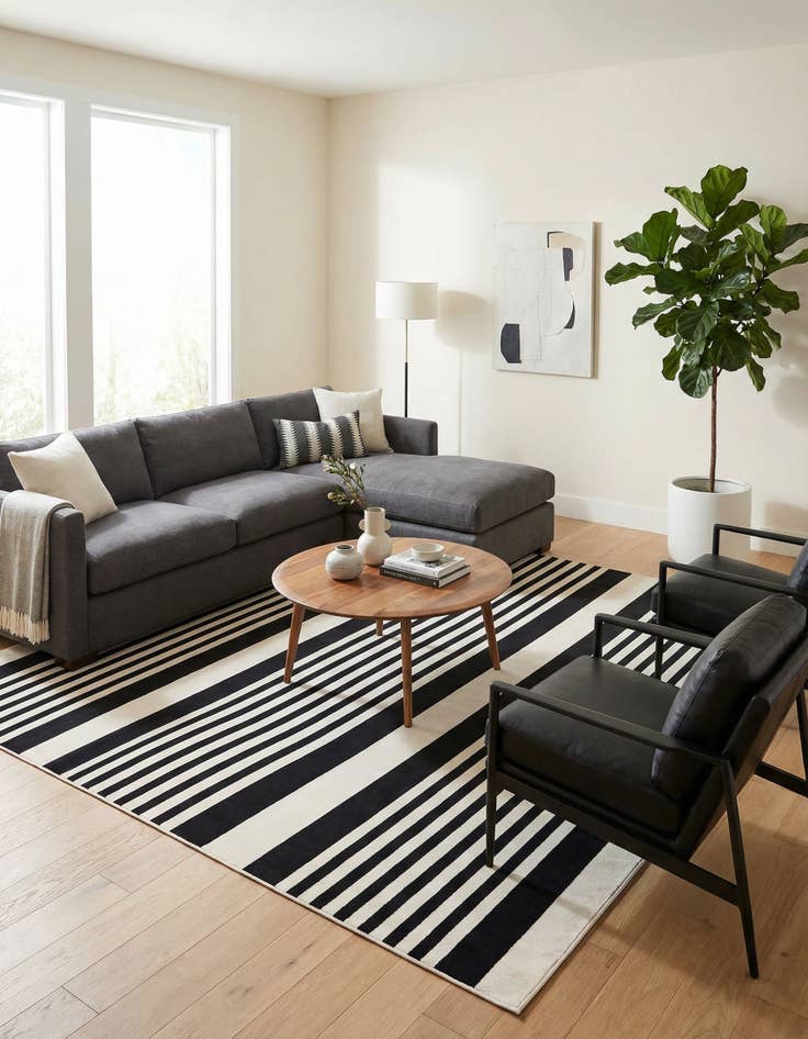 Detail image of 9' 10 x 9' 10 Milano Square Rug