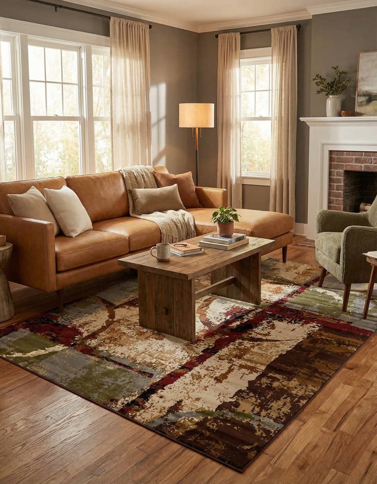 Detail image of 7' 10 x 10' Cafe Rug