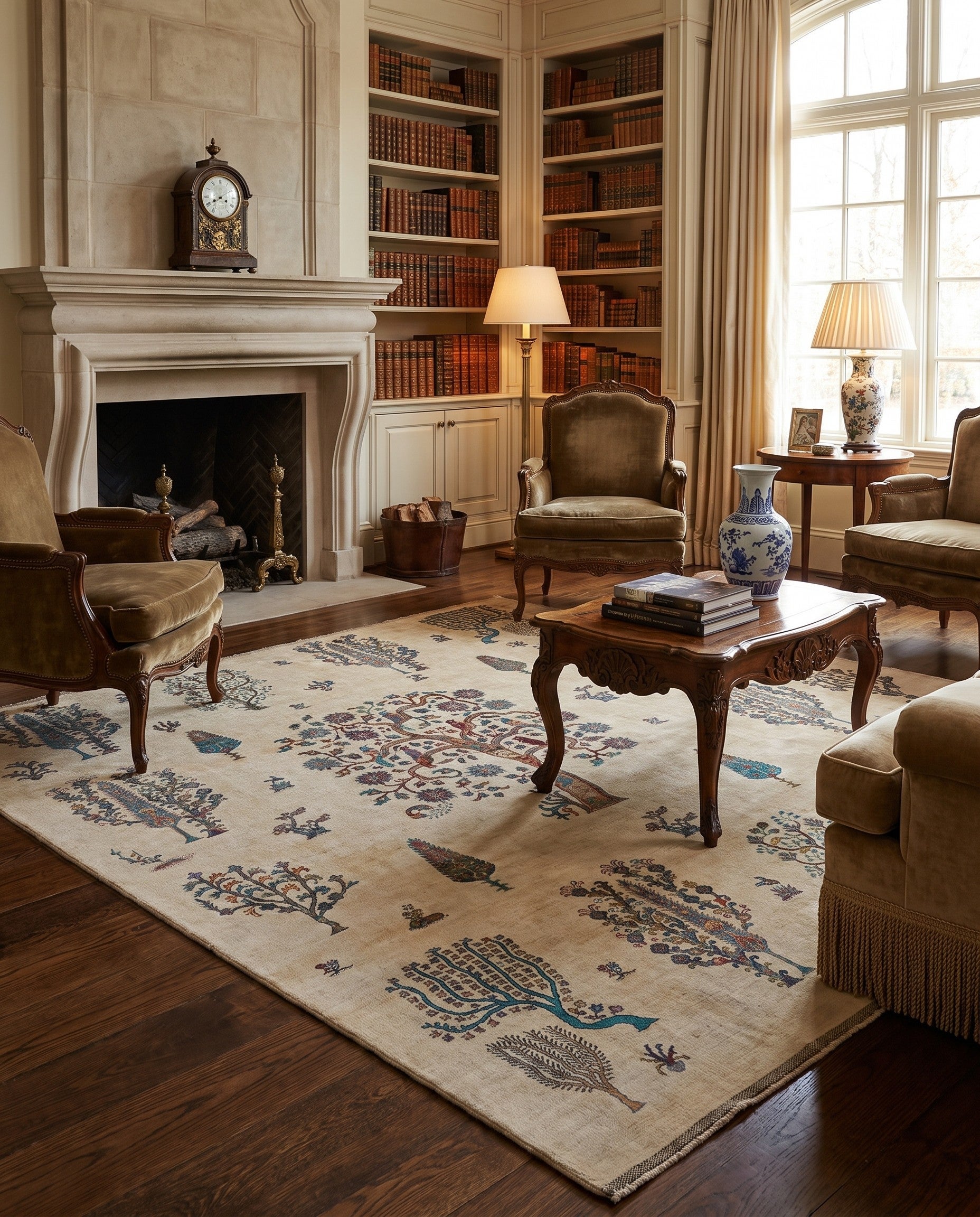 8' 2 x 11' 8 Hand Knotted Ariana Ziegler Rug