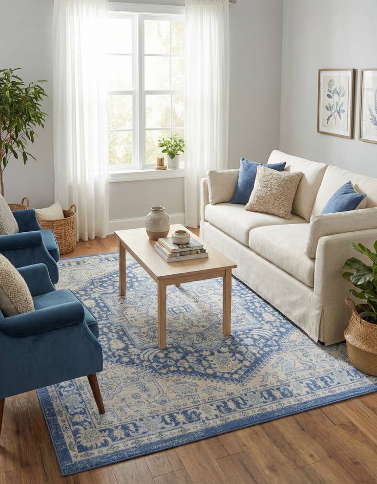 Detail image of 8' x 8' Whitney Square Rug