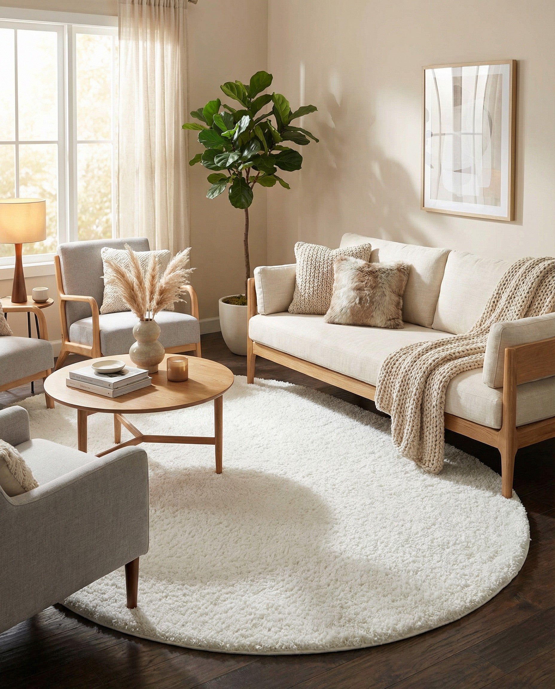 8' x 10' Everyday Shag Oval Rug