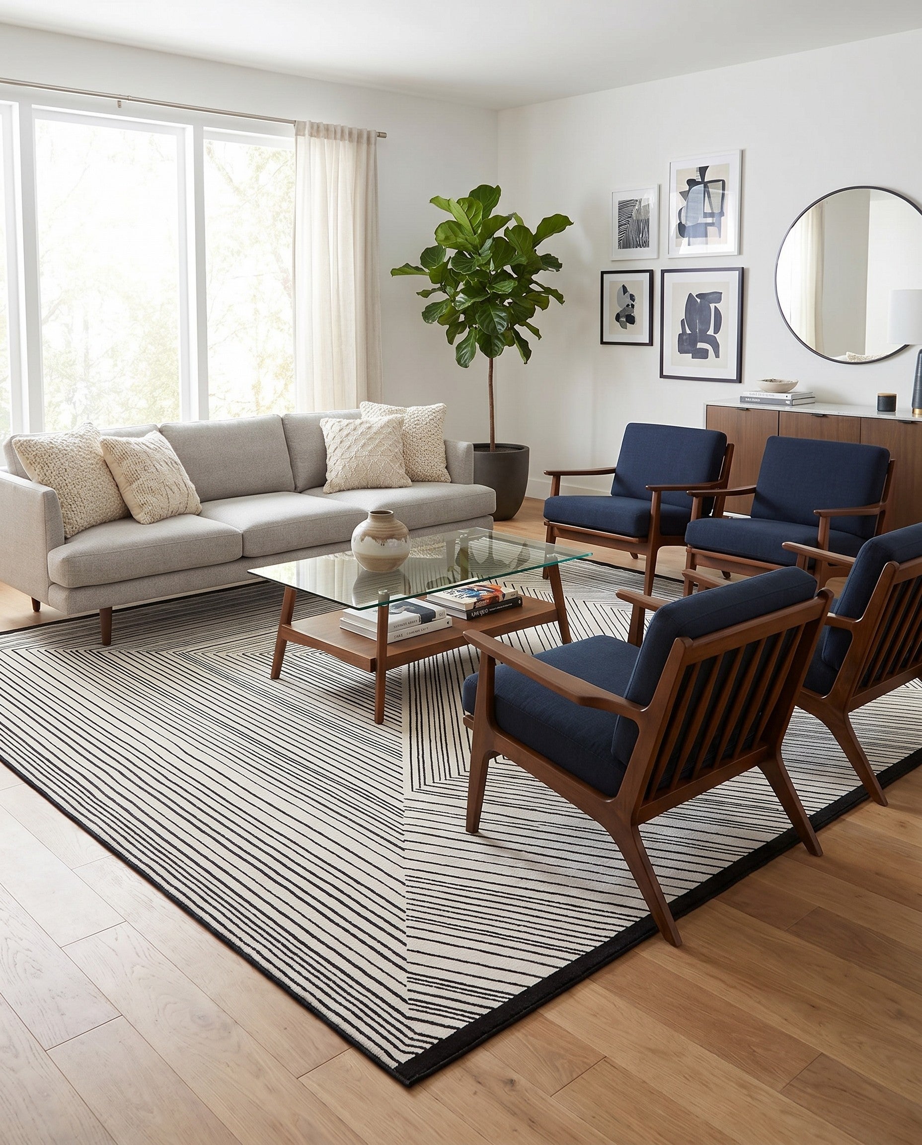 6' 1 x 9' Milano Rug
