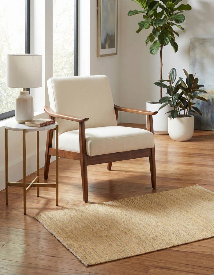 Detail image of 3' x 5' 2 Hand Knotted Modern Ziegler Rug