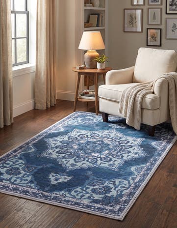 3' 3 x 5' 3 Washable Francesca Rug