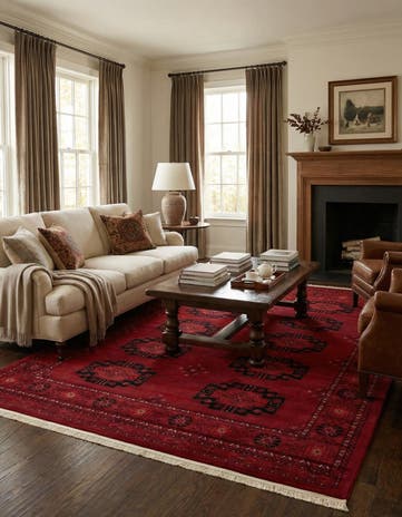 9' x 12' Bokhara Rug