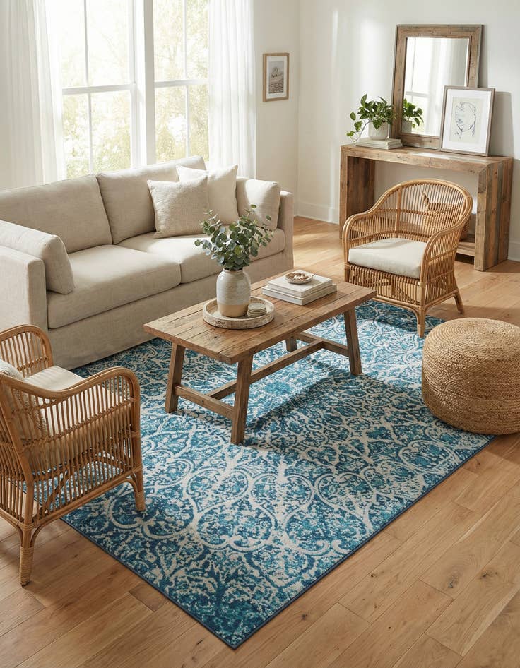 Detail image of 7' 10 x 10' Monte Carlo Rug