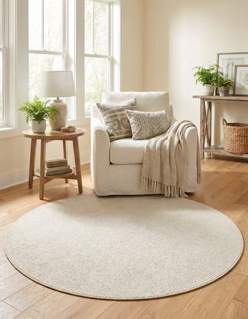 185cm x 185cm Aakaar Round Rug