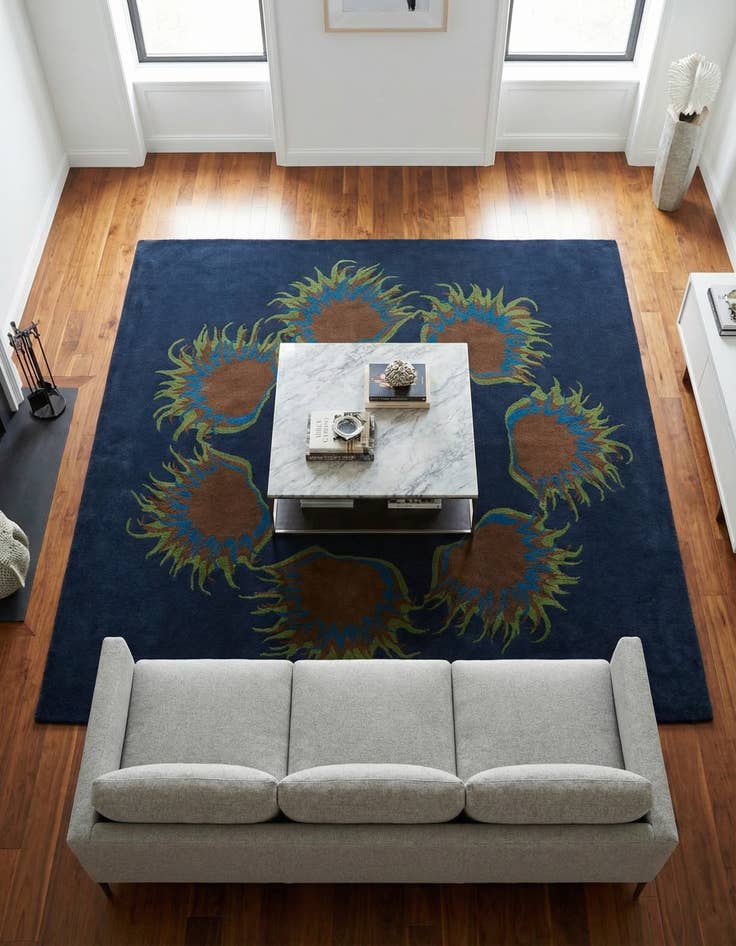 Detail image of 7' 6 x 7' 7 Luna Square Rug