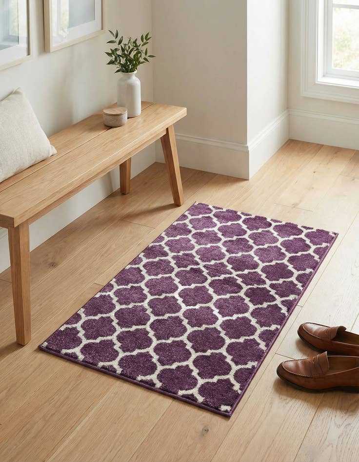 Detail image of 2' 2 x 3' Trellis Rug