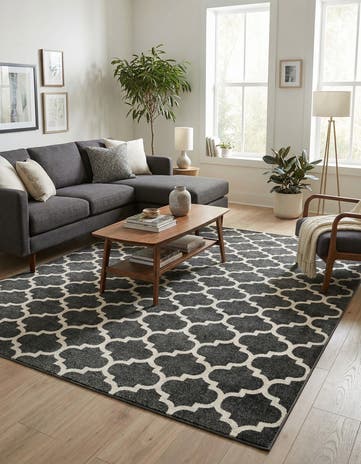 10' x 10' Lattice Square Rug