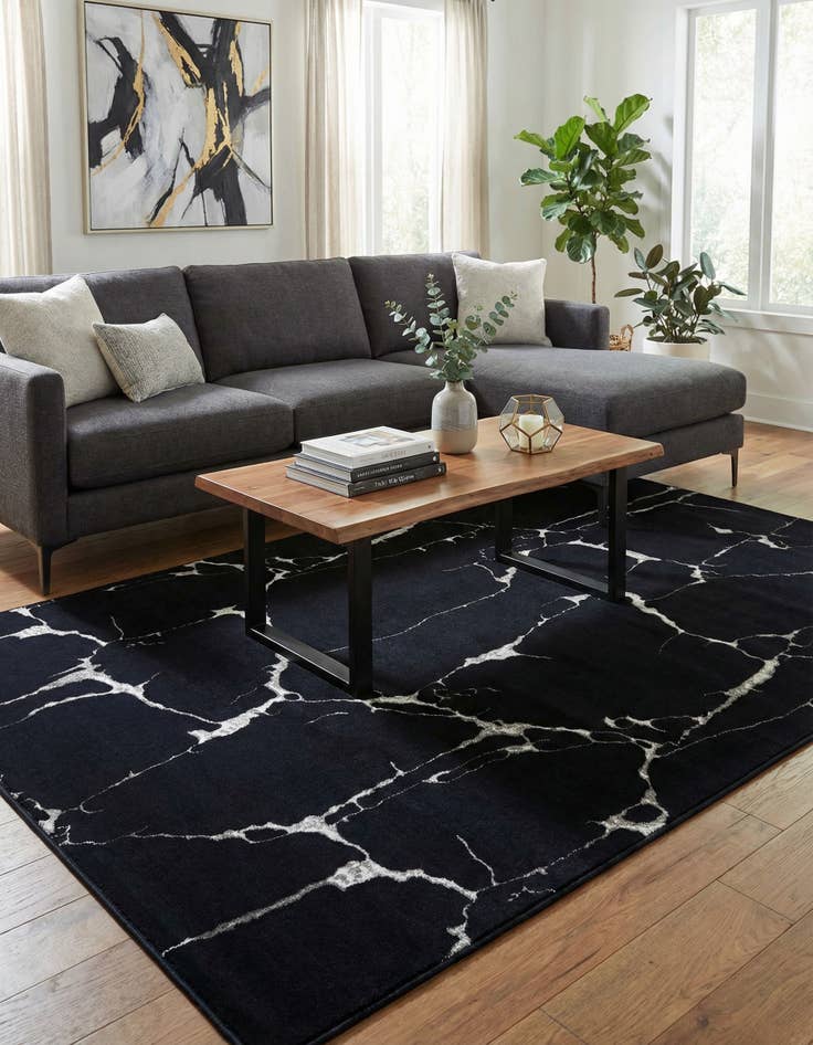 Detail image of 6' x 9' Vogue Geo Rug