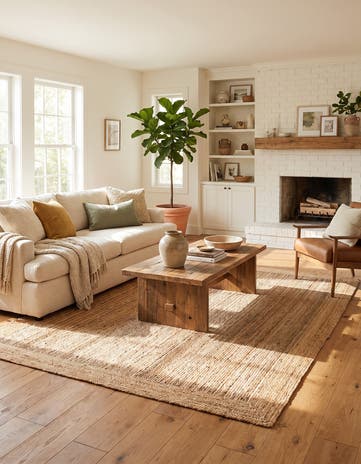 7' 10 x 10' Handmade Braided Jute Rug