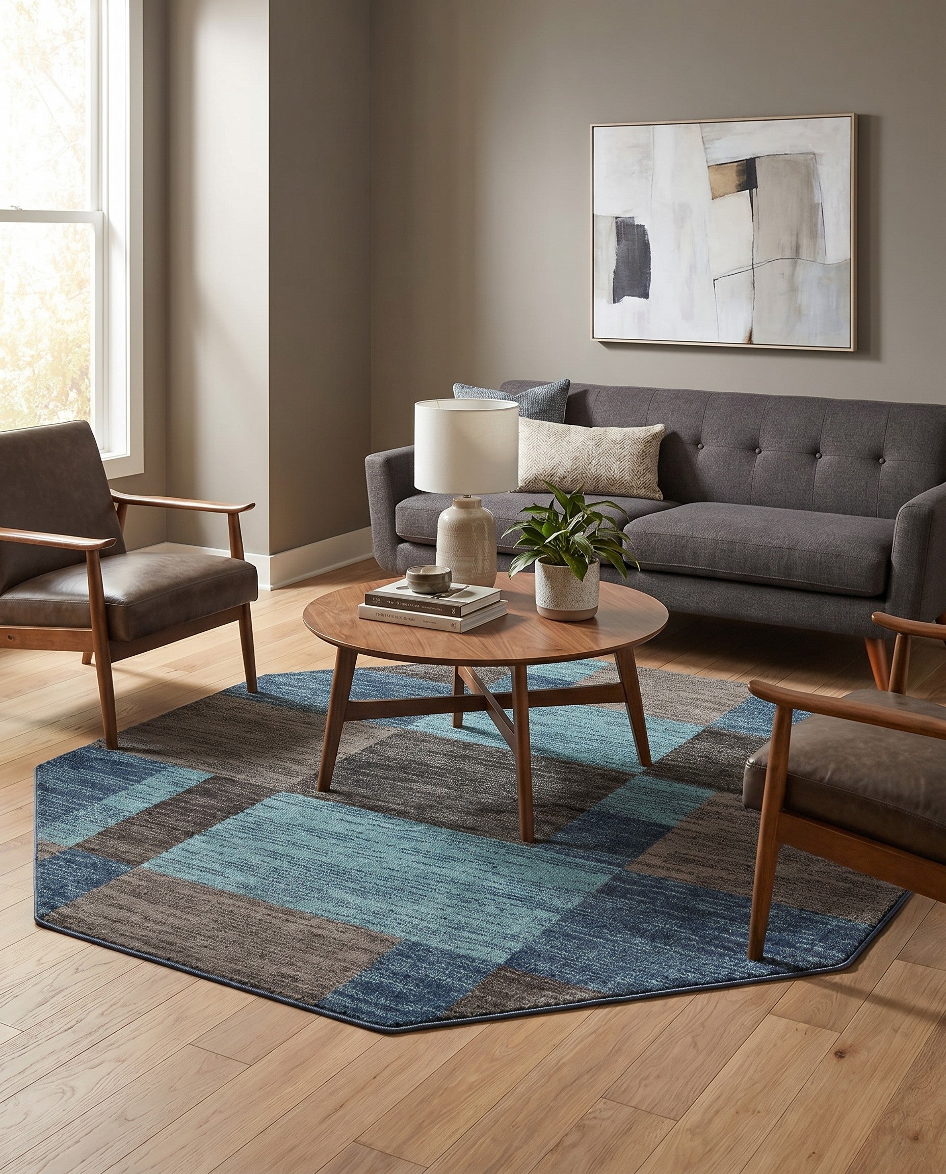 7' 10 x 7' 10 Equinox Octagon Rug