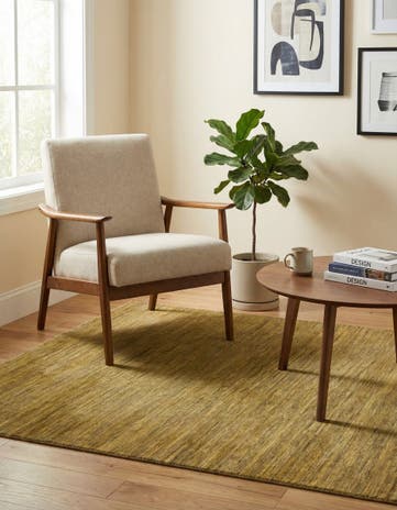 3' 10 x 5' 11 Hand Knotted Modern Ziegler Oriental Rug