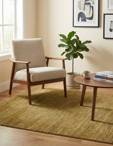 3' 10 x 5' 11 Hand Knotted Modern Ziegler Oriental Rug