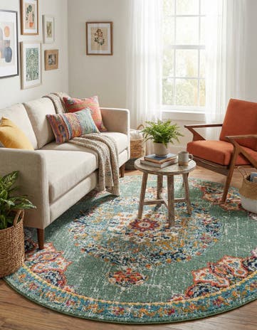 7' 10 x 7' 10 Madeline Round Rug