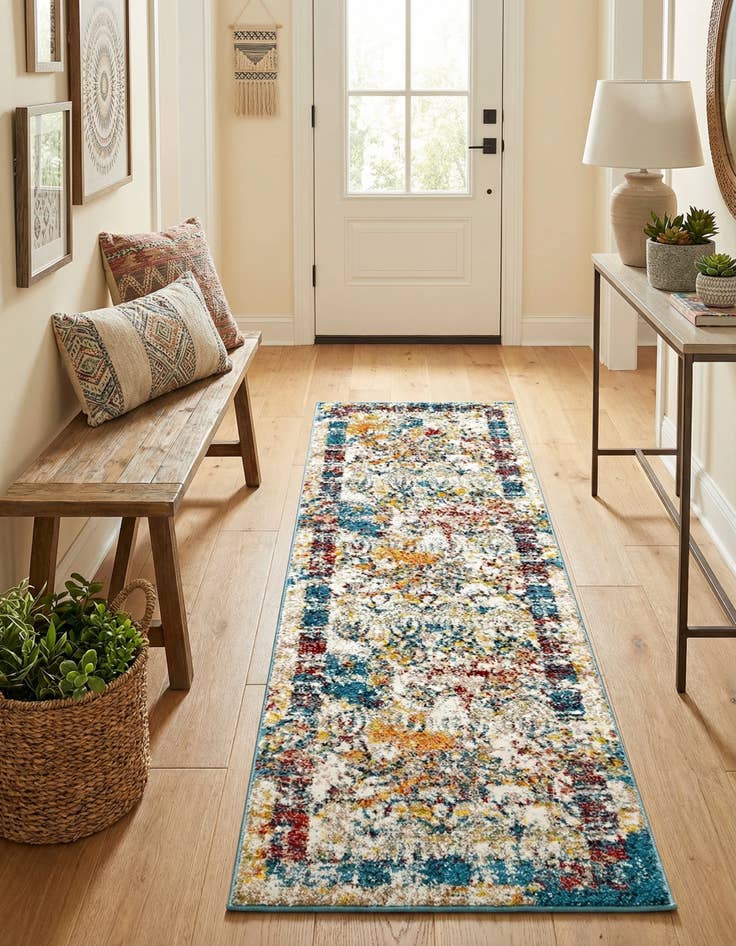 Detail image of 2' x 6' Venice Runner Rug