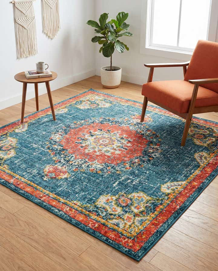 6' x 6' Madeline Square Rug