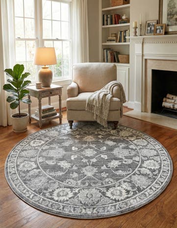 6' x 6' Boston Round Rug