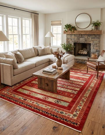 275cm x 365cm Kashkuli Gabbeh Rug