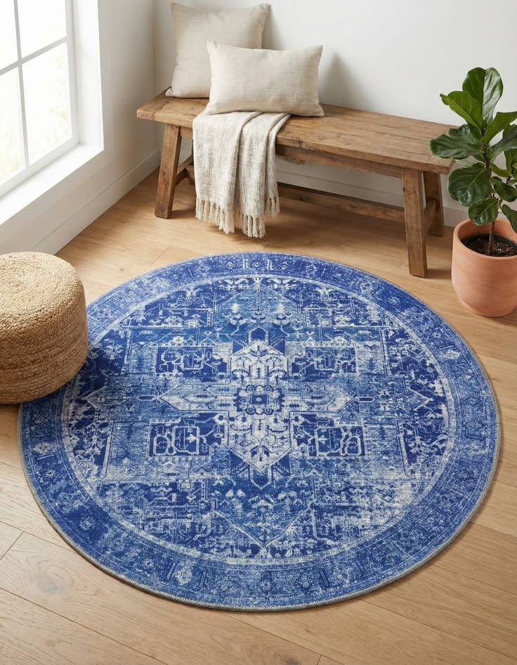 Detail image of 3' 6 x 3' 6 Timeless Round Rug