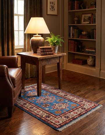 2' x 3' 2 Hand Knotted Kazak Rug