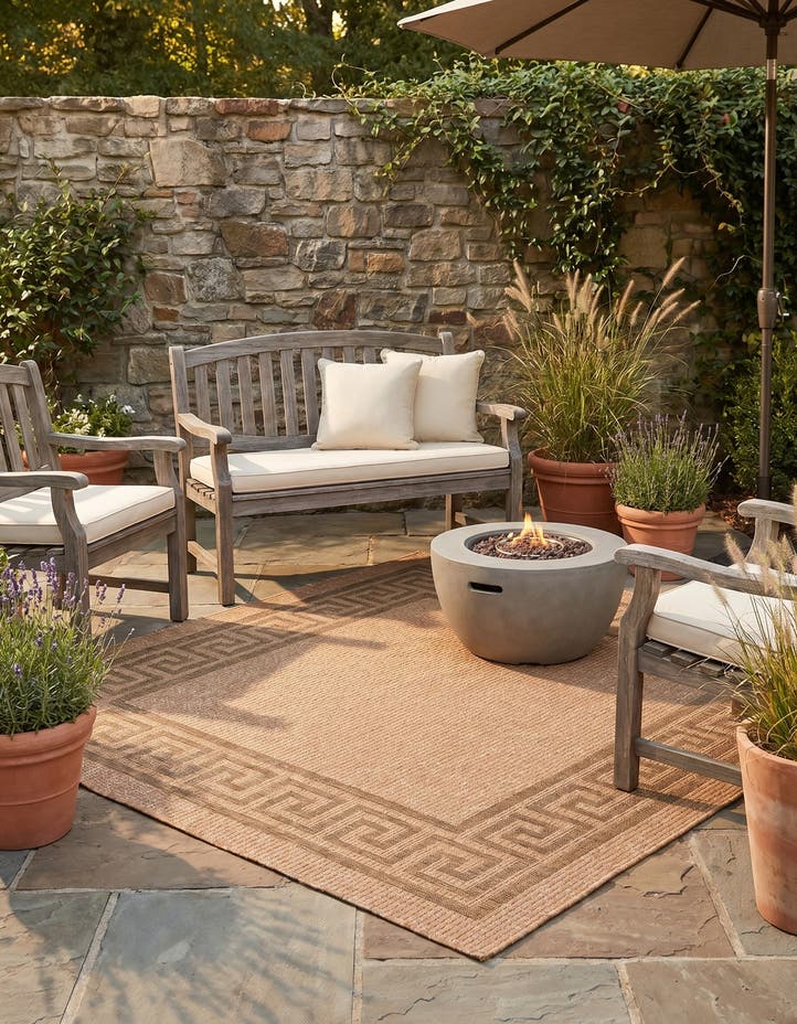 6' x 6' Easy-Clean Border Indoor / Outdoor...