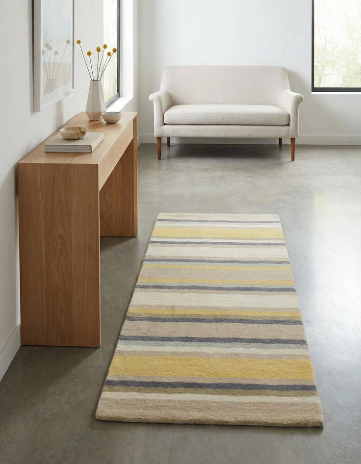 Detail image of 2' 8 x 5' Luna Wool Rug