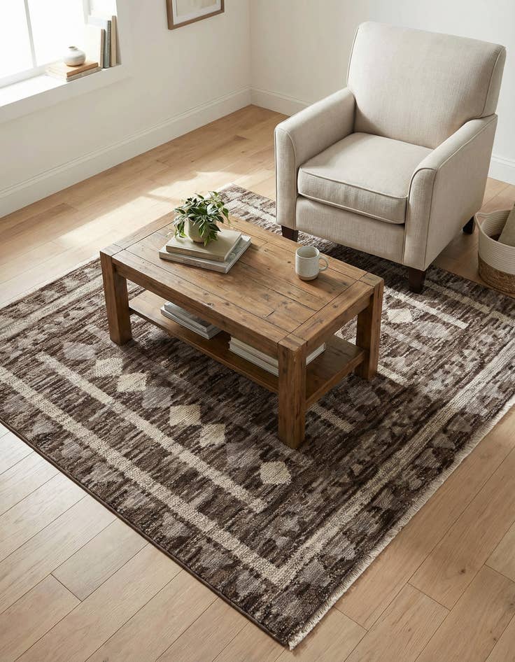 Detail image of 5' x 5' Grand Tradition Rug