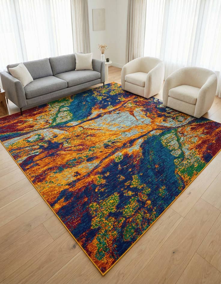 Detail image of 10' x 10' Calypso Square Rug