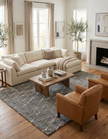 9' x 12' Atlas Moroccan Wool Rug