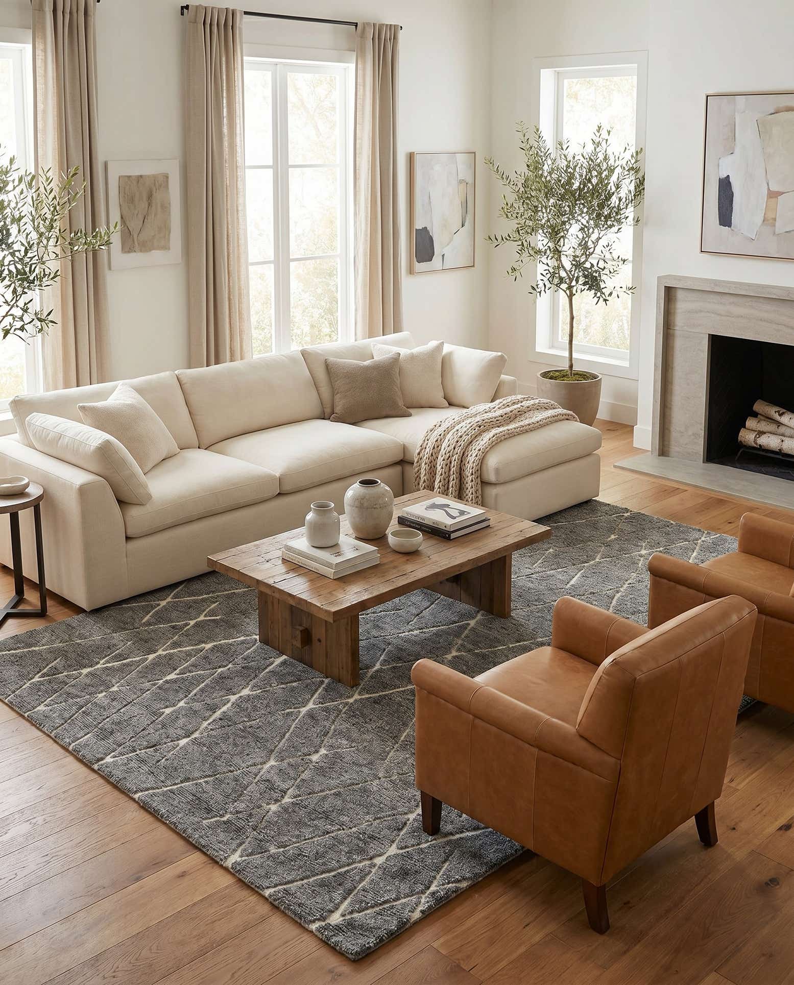 9' x 12' Atlas Moroccan Wool Rug