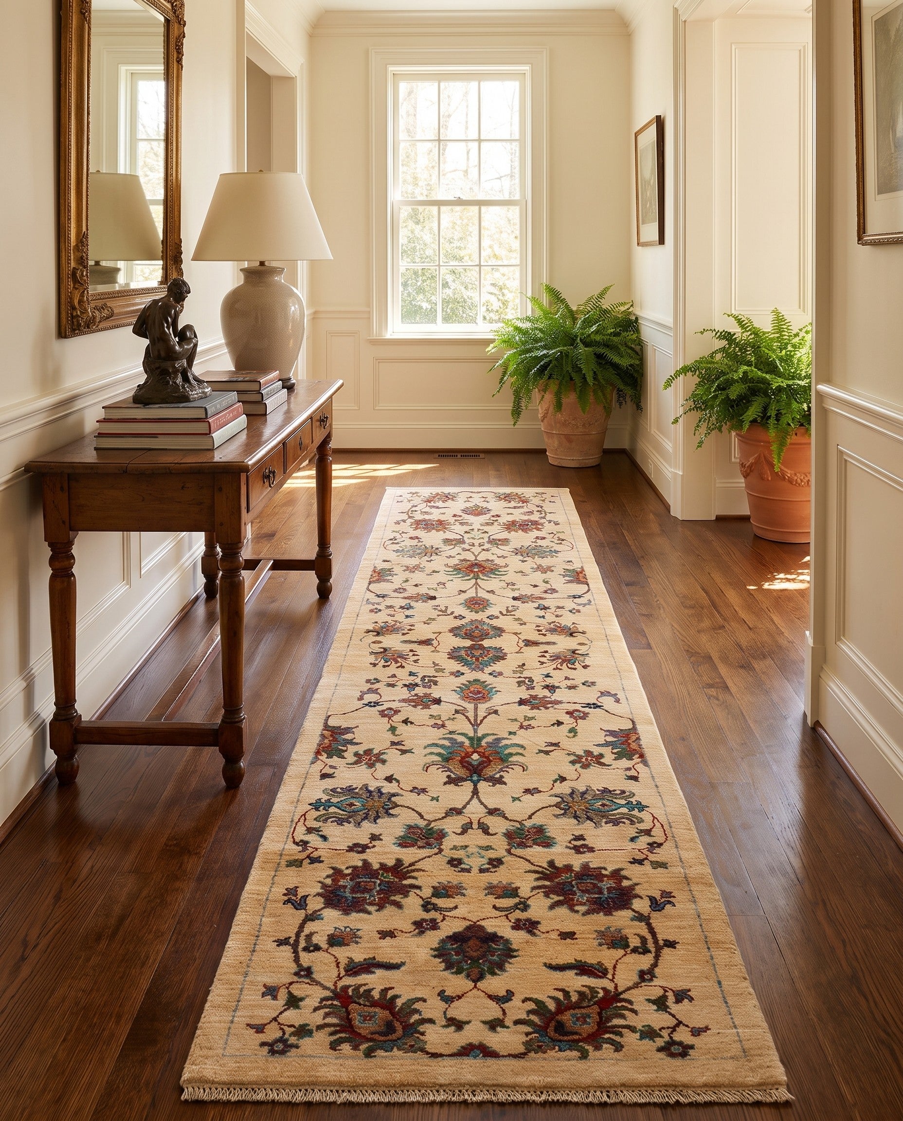 2' 8 x 11' 2 Hand Knotted Ariana Ziegler Runner Rug