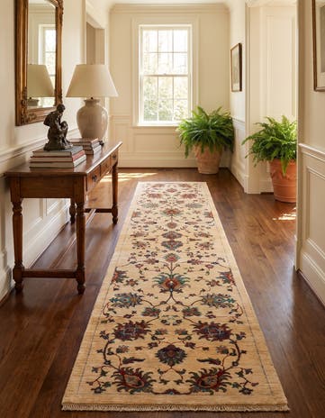 2' 8 x 11' 2 Hand Knotted Ariana Ziegler Runner Rug